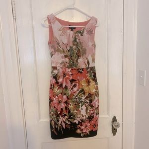 Connected Apparel Floral Dress